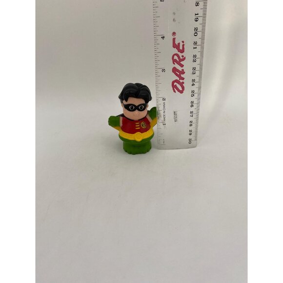 Fisher-Price Little People DC Comics Robin: Toddler Educational Toy Collectible - Picture 2 of 7